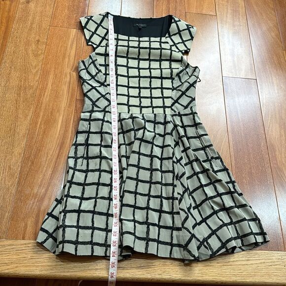 NWOT Rag & Bone Lorie Windowpane Print Flare Dress 10 - Picture 13 of 15